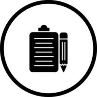 Clipboard Vector Icon