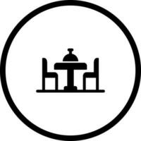 Dinning Table Vector Icon