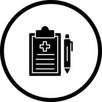 Medical Record Vector Icon