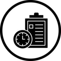 Time Management Vector Icon