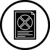Pie Chart Vector Icon