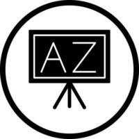 From A To Z Vector Icon