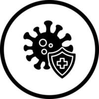 icono de vector de protección médica