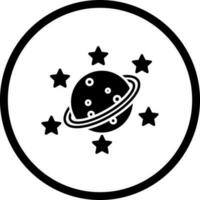 Saturn Vector Icon