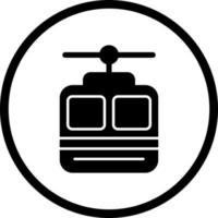 Cable car Vector Icon