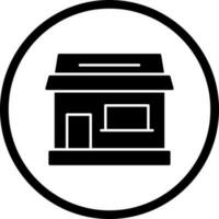 icono de vector de tienda