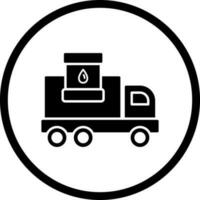 Fuel Truck Vector Icon