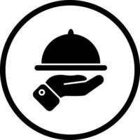 Waiter Vector Icon