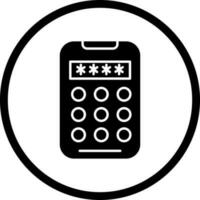 Pin Code Vector Icon