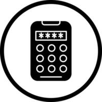 Pin Code Vector Icon