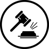 Gavel Vector Icon