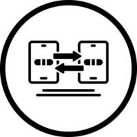 Data Synchronization Vector Icon