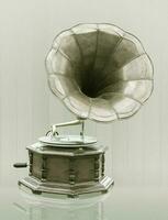 Vintage old Gramophone photo