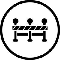 Roadblock Vector Icon