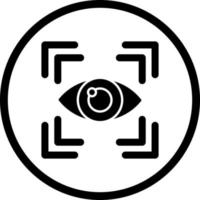 Eye Scan Vector Icon