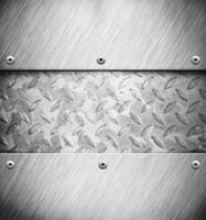 Silver metal background photo