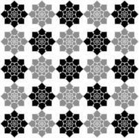 Gray colors lotus background pattern. Web vector