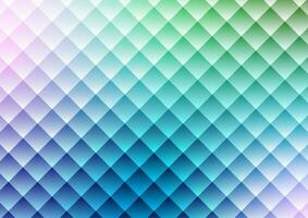 Blue light square gradient vivid modern pattern abstract background vector