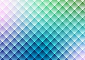 Blue light square gradient vivid modern pattern abstract background vector