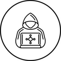 Hacker Vector Icon