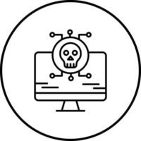 Virus Attack Vector Icon