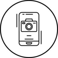 icono de vector de camara