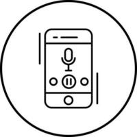 Voice Record Vector Icon