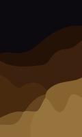 Aesthetic brown abstract background with copy space area. Suitable for poster and banner vector