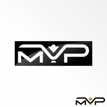 letter or word MVP sans serif font connected with trophy or cup image graphic icon logo design abstract concept vector stock. Can be used as a symbol related to initial or winner