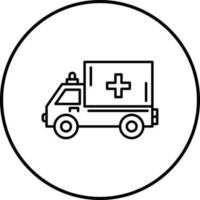 Ambulance Vector Icon