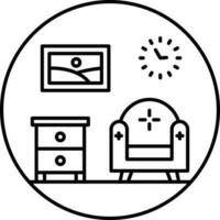 Living Room Vector Icon