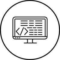 Coding Vector Icon