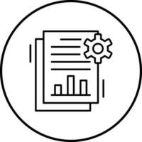 SEO Report Vector Icon