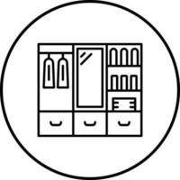 Wardrobe Vector Icon