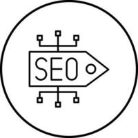 SEO Tag Vector Icon