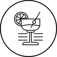 icono de vector de martini