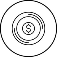 Coin Vector Icon