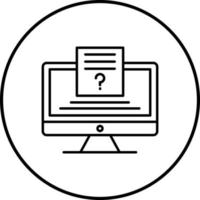 Quiz Vector Icon
