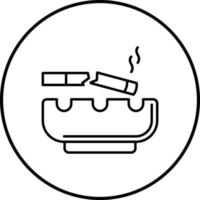 Broken Cigarette Vector Icon