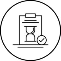 Hourglass Vector Icon