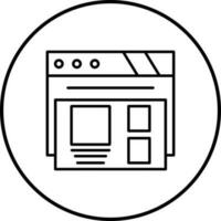 Layout Vector Icon