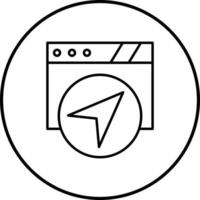 Navigation Vector Icon