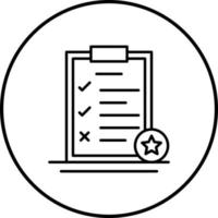 Task List Vector Icon