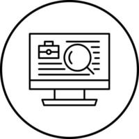 Job Search Vector Icon