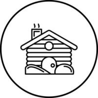 Cabin Vector Icon