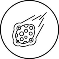 Meteorite Vector Icon