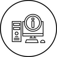 Computer Vector Icon