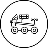 Mars Rover Vector Icon