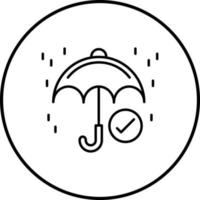 Keep Dry Vector Icon