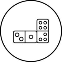 Domino Vector Icon